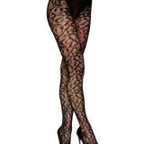 Dreamgirl Black Lace Pantyhose