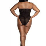 Dreamgirl Plus Mocha Leopard Teddy