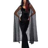 Dreamgirl Lace Cape with Hood