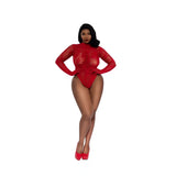 Dreamgirl Plus Lacey Miss Bodystocking