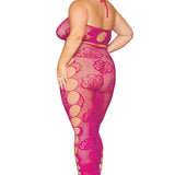 Dreamgirl Plus Seamless Bralette and Long Skirt Set
