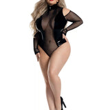 Starline Plus Kali Cold Shoulder Bodysuit