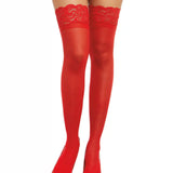 Dreamgirl Laced Stay-up Sheer Thigh High