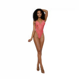 Dreamgirl Lace Teddy with Bows