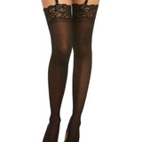 Dreamgirl Lace Top Sheer Thigh High