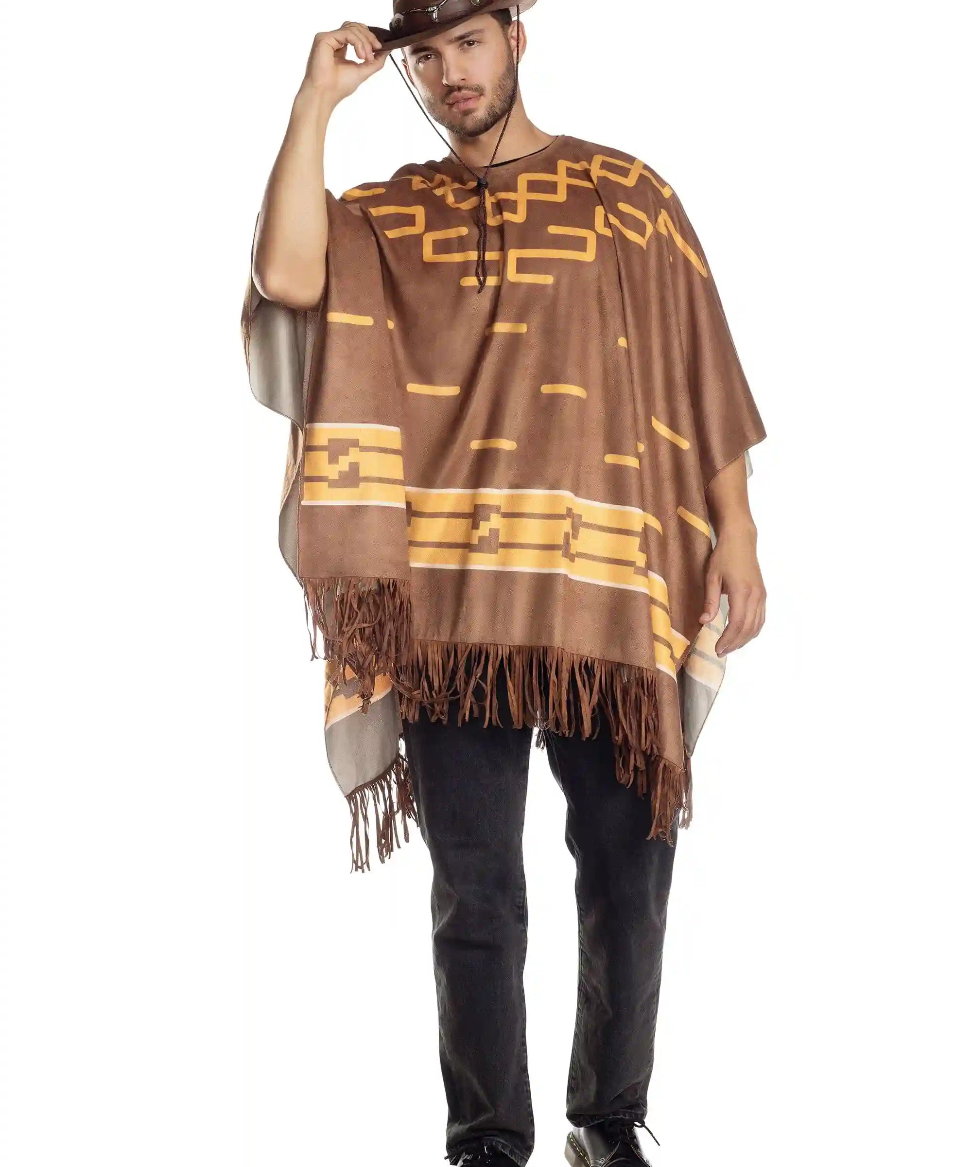 Dreamgirl Unisex Cowboy Poncho