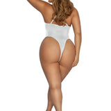 Starline Plus Padded Cup Bodysuit - White