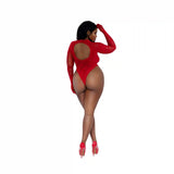 Dreamgirl Plus Lacey Miss Bodystocking