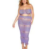 Dreamgirl Plus Bodystocking Gown