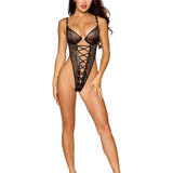 Dreamgirl Black Teddy