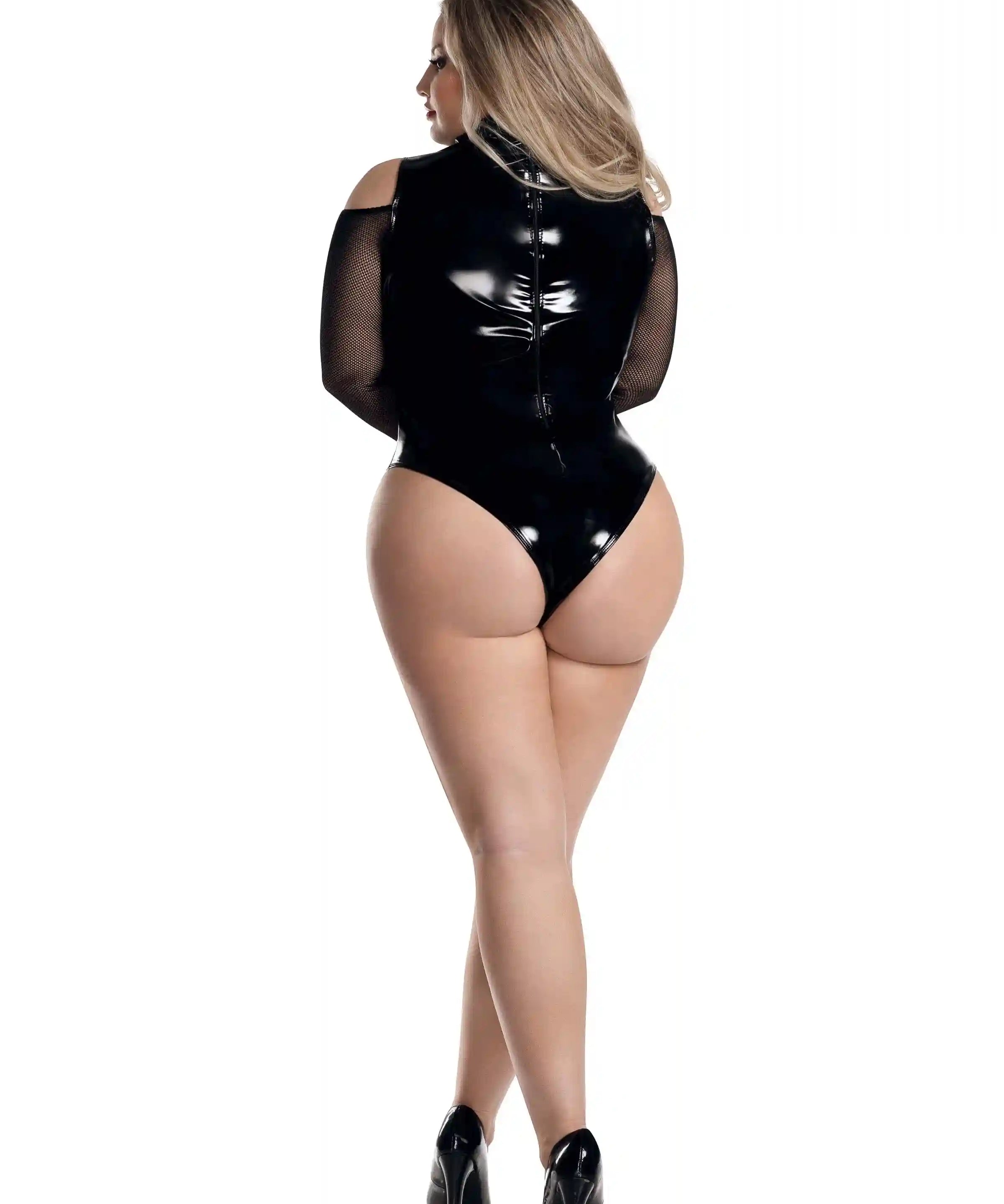 Starline Plus Kali Cold Shoulder Bodysuit