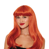 Dreamgirl Long Auburn With Bangs