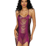 Dreamgirl Draped Fringe Chemise