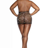 Dreamgirl Plus Shine Bright Cowl Neck Dress